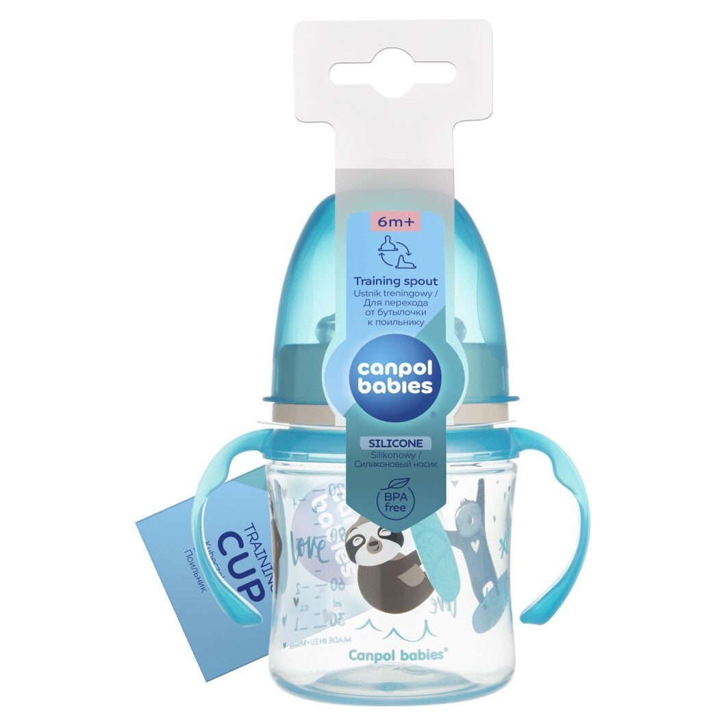Поїльник Кружка тренувальна EasyStart 120 мл - Sweet Fun блакитний 120(р)