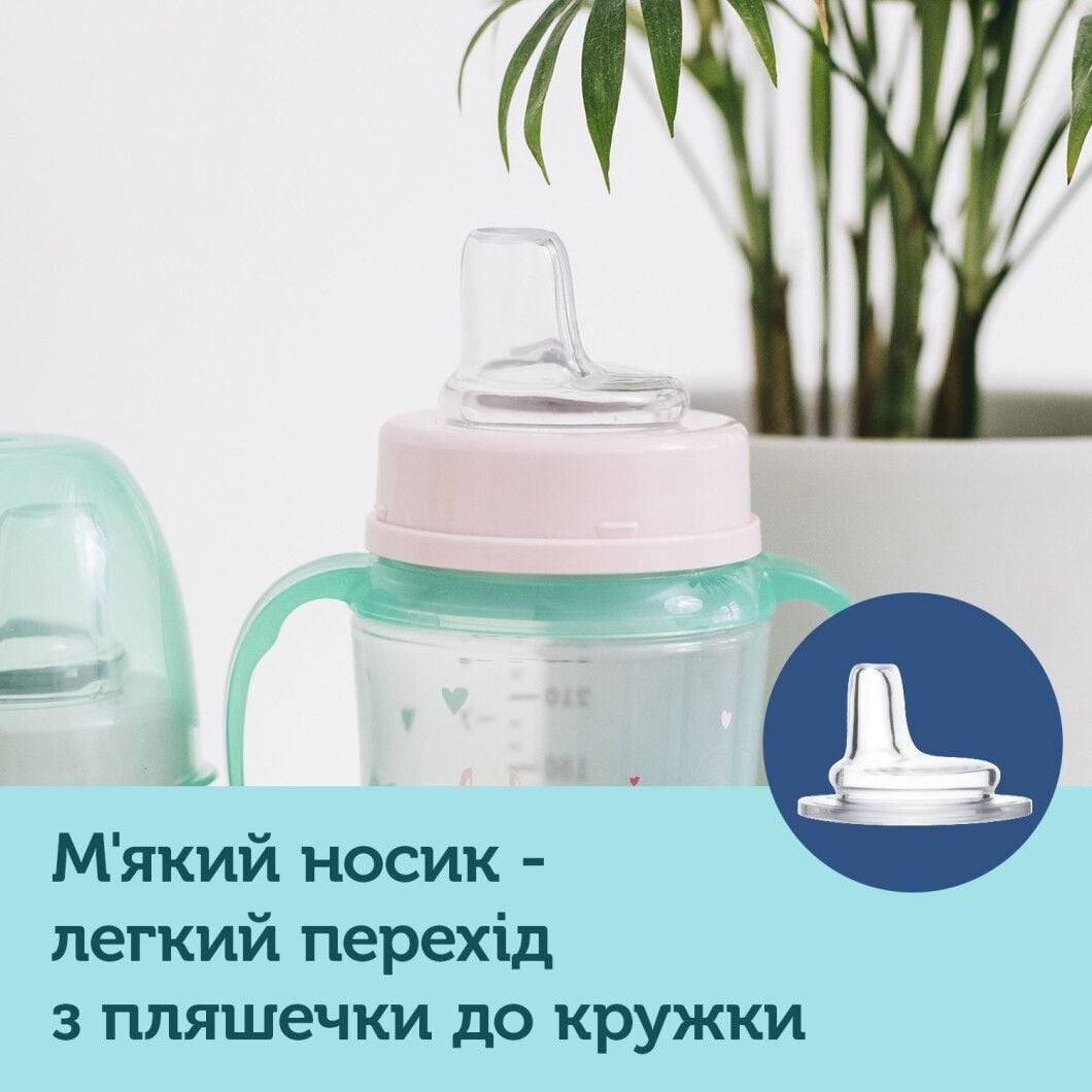 Поїльник Кружка тренувальна EasyStart 120 мл - Sweet Fun блакитний 120(р)