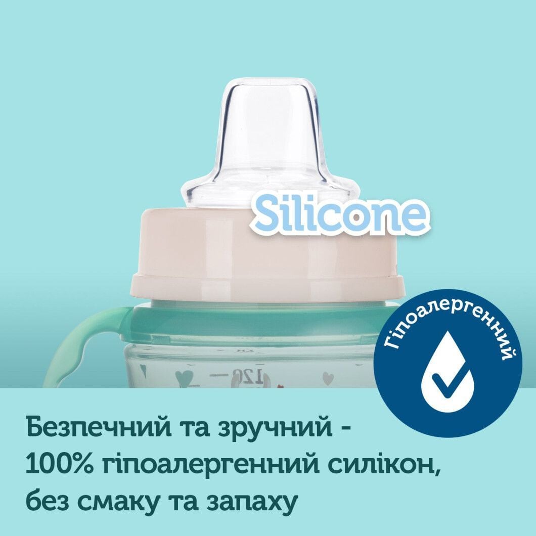Поїльник Кружка тренувальна EasyStart 120 мл - Sweet Fun блакитний 120(р)
