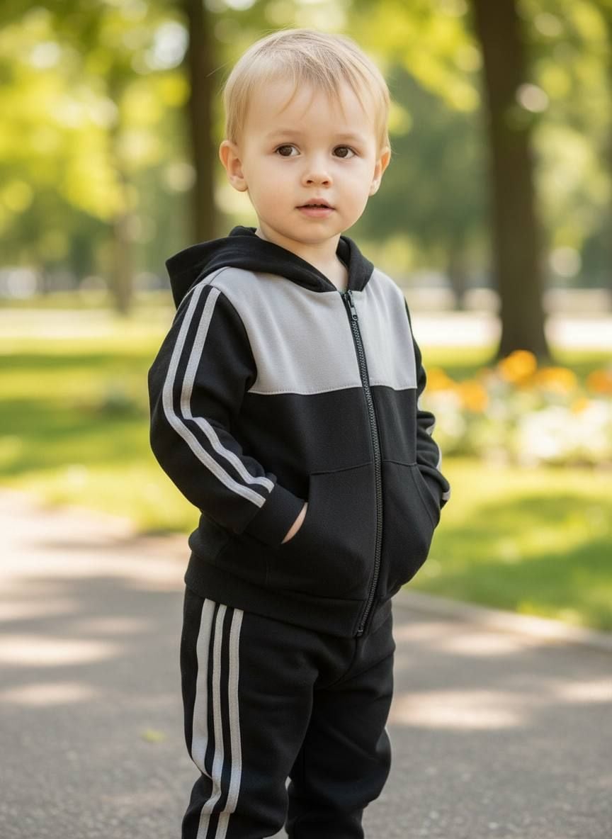 Костюм спортивний 555529 чорний 116(р)