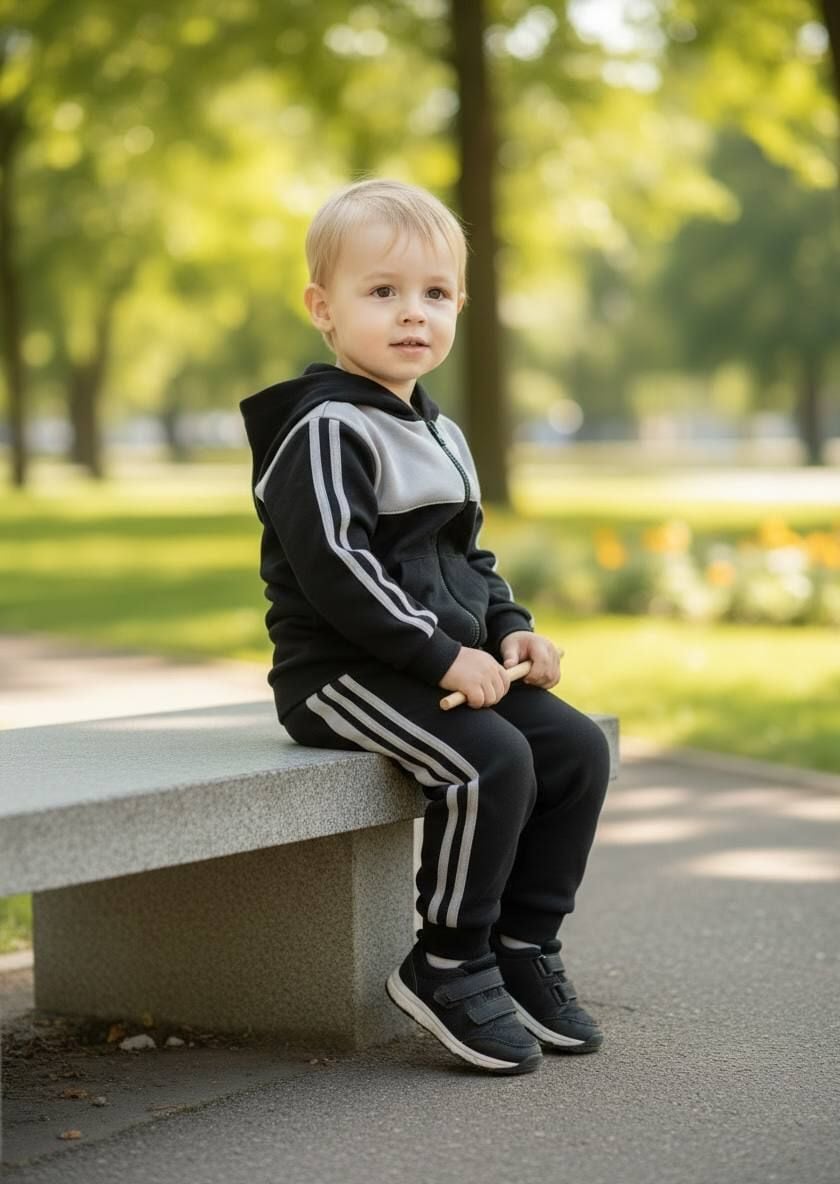 Костюм спортивний 555529 чорний 116(р)