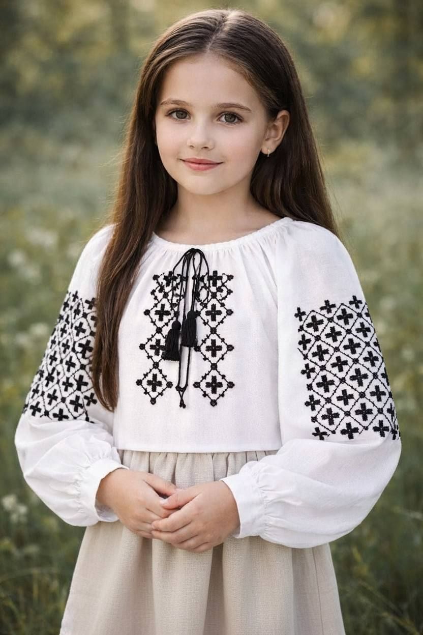 Вишиванки виш-099(д) білий 134(р)