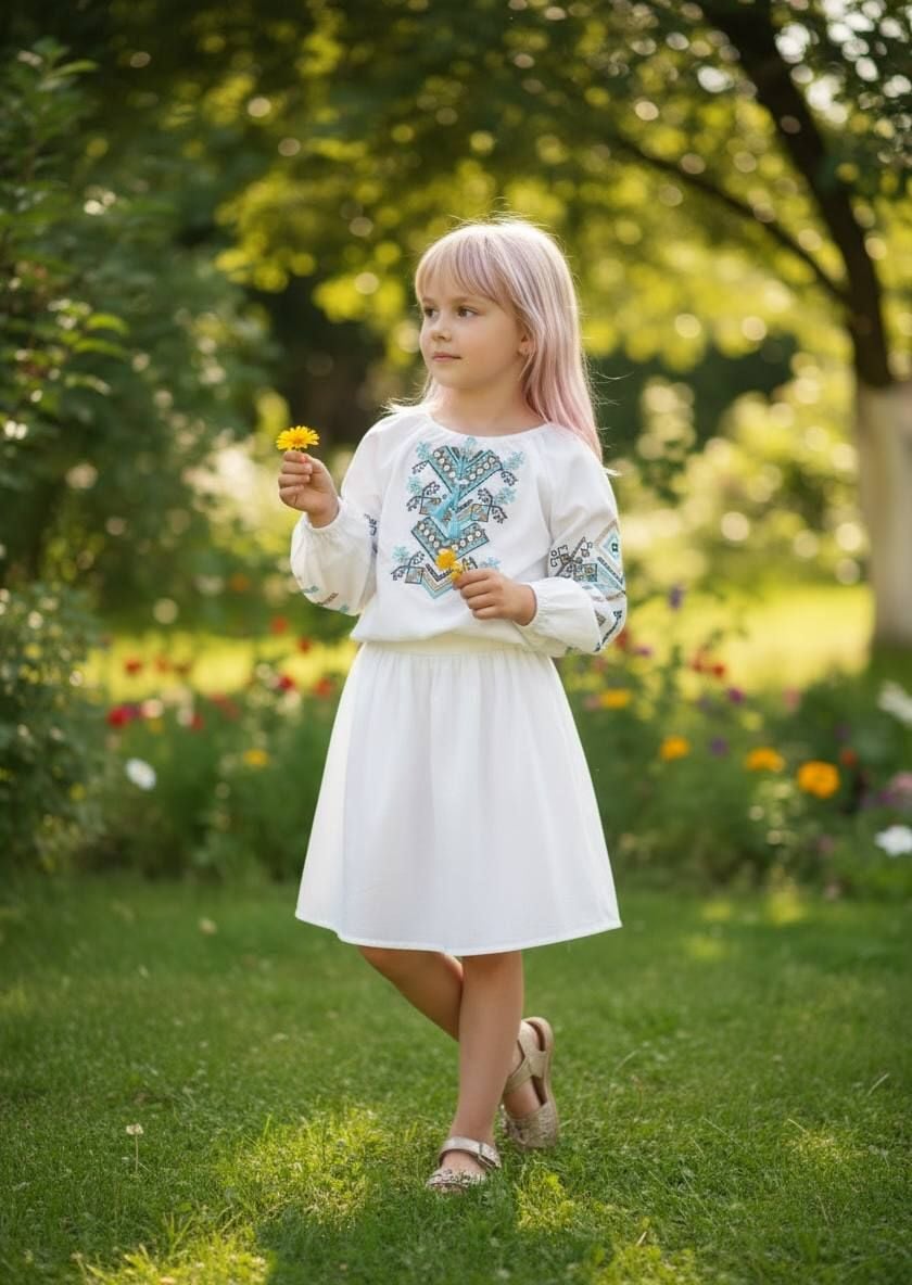 Вишиванки 03301.94 біруза 134(р)