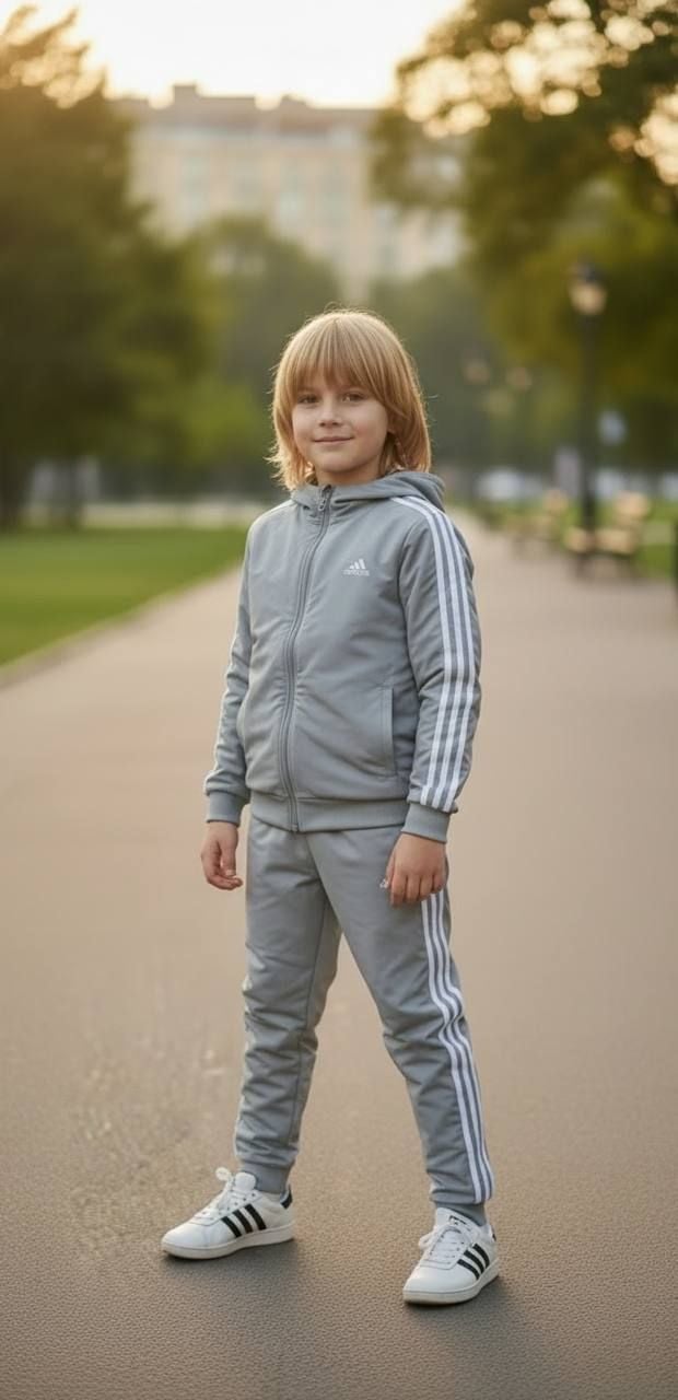 Костюм спортивний Хлопчик 26550 сірий 128(р)