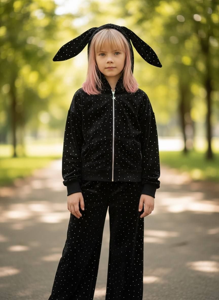 Костюм спортивний 4210 чорний 116(р)