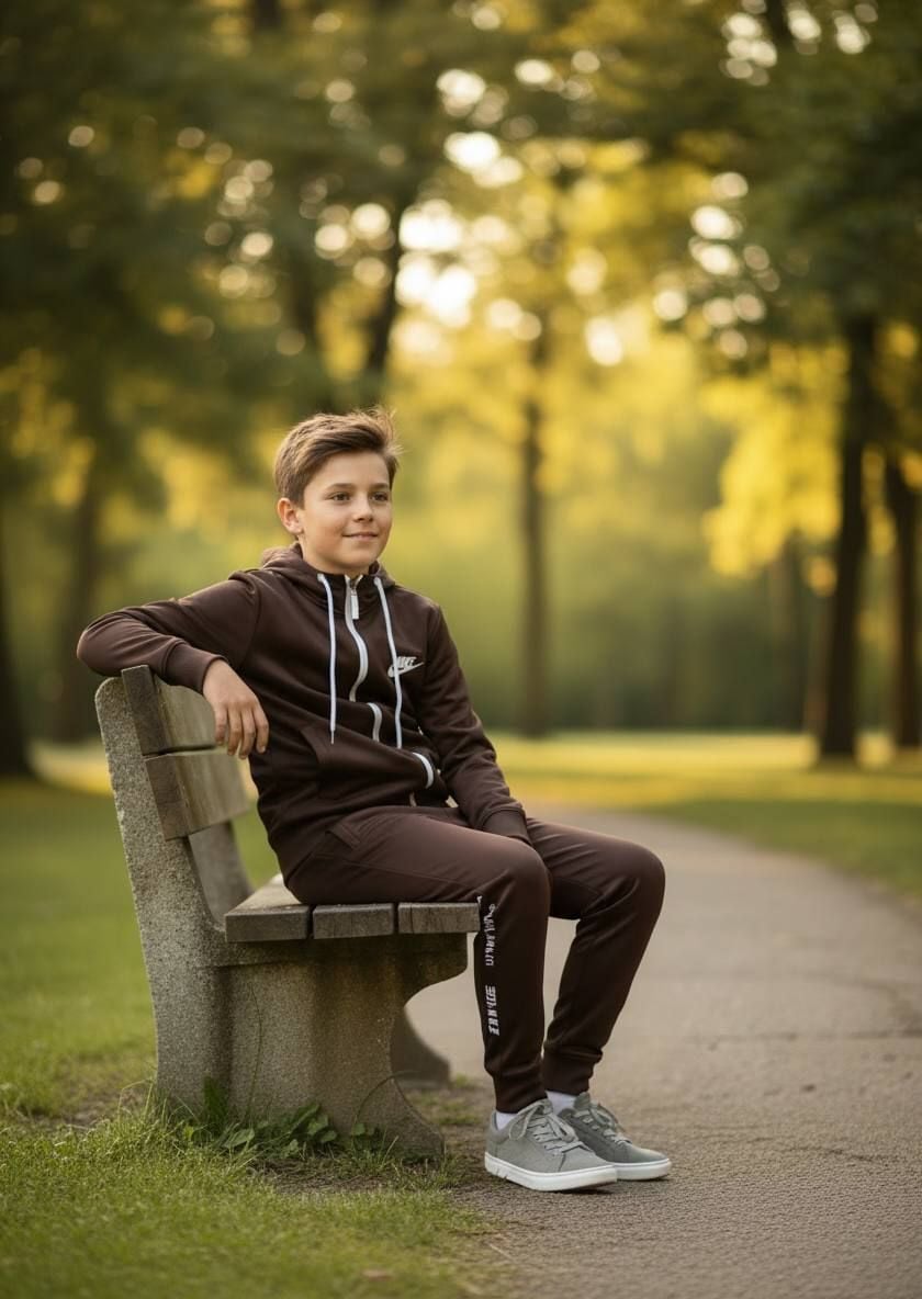 Костюм спортивний Хлопчик 26555 шоколад 140(р)