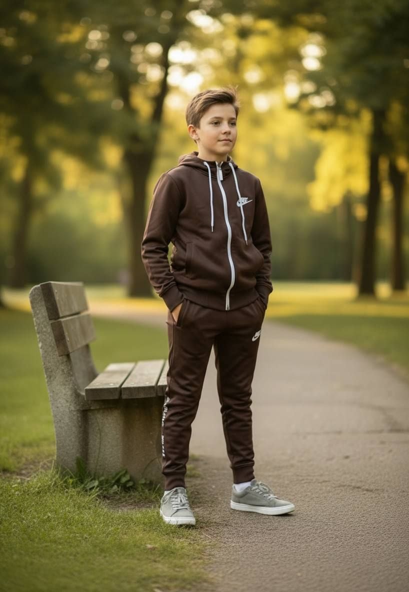 Костюм спортивний Хлопчик 26555 шоколад 140(р)