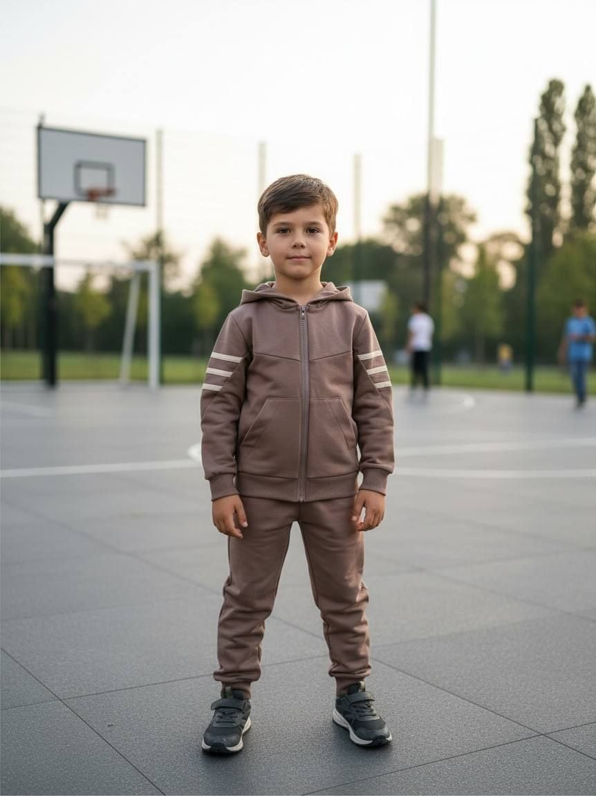 Костюм спортивний 555539 капучино 122(р)
