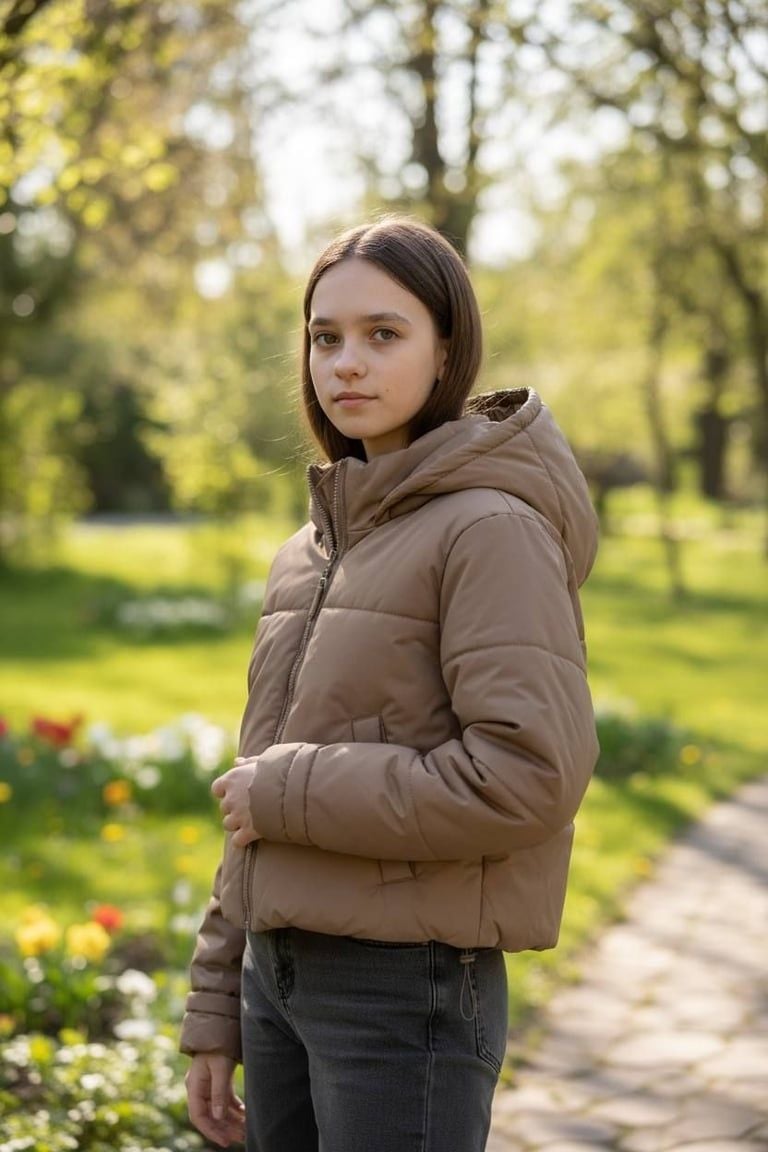 Верхній одяг куртка 22987 капучино 122(р)