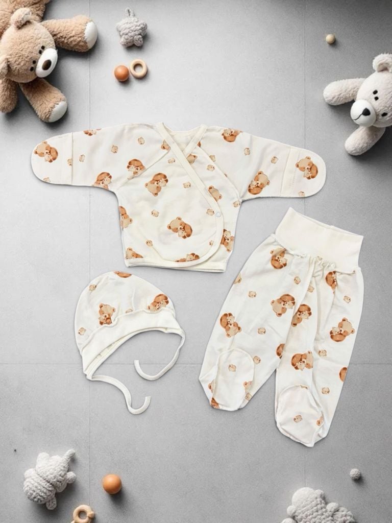 Немовля костюмчик фланель(56)-м9 коричневий 56(р)