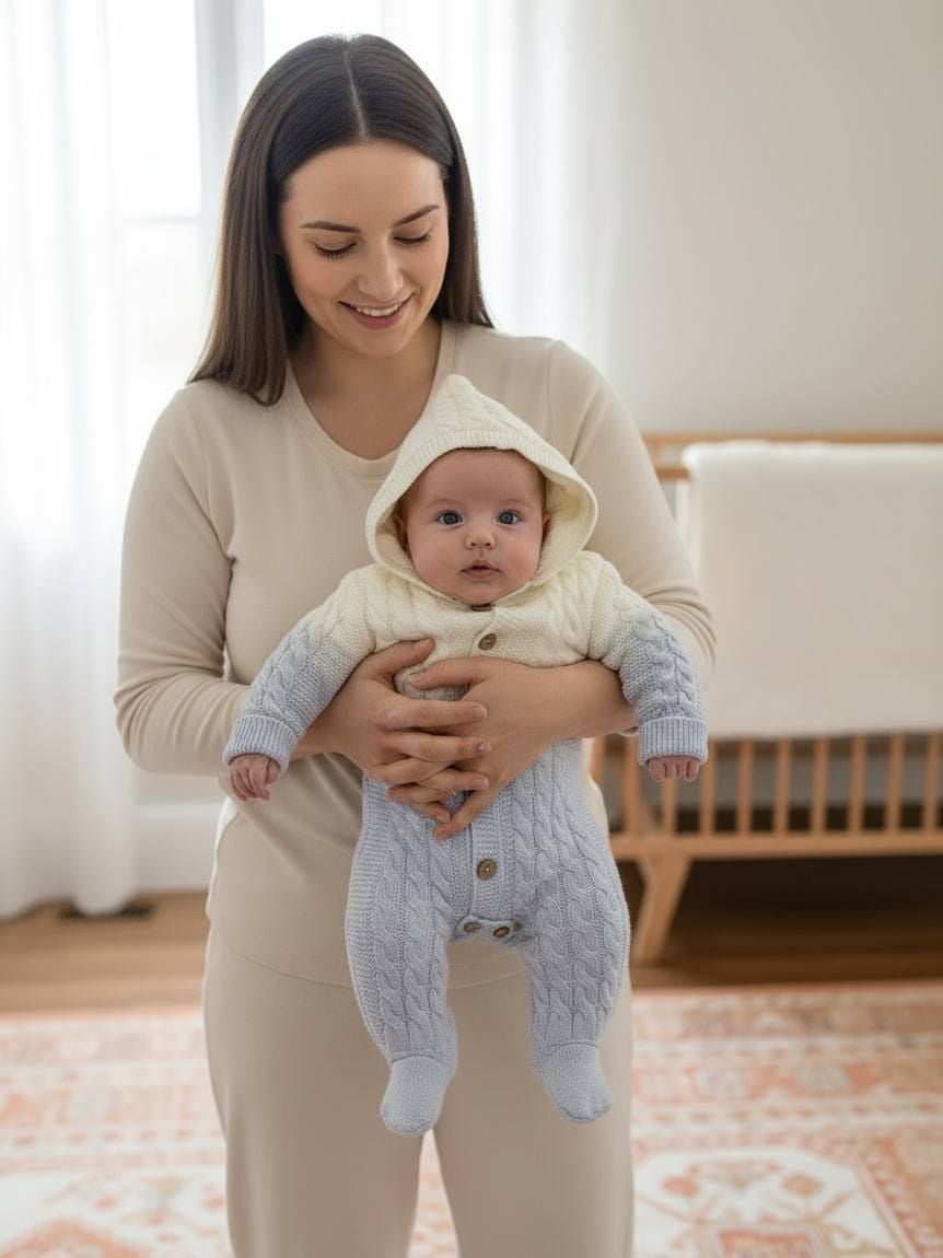 Немовля комбінезончик 59398 блакитний 0-03(р)