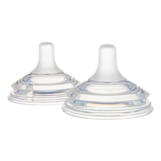 Соска Антиколікова двозонна соска Canpol babies Natural Shape 2 шт. пр 3+(р)