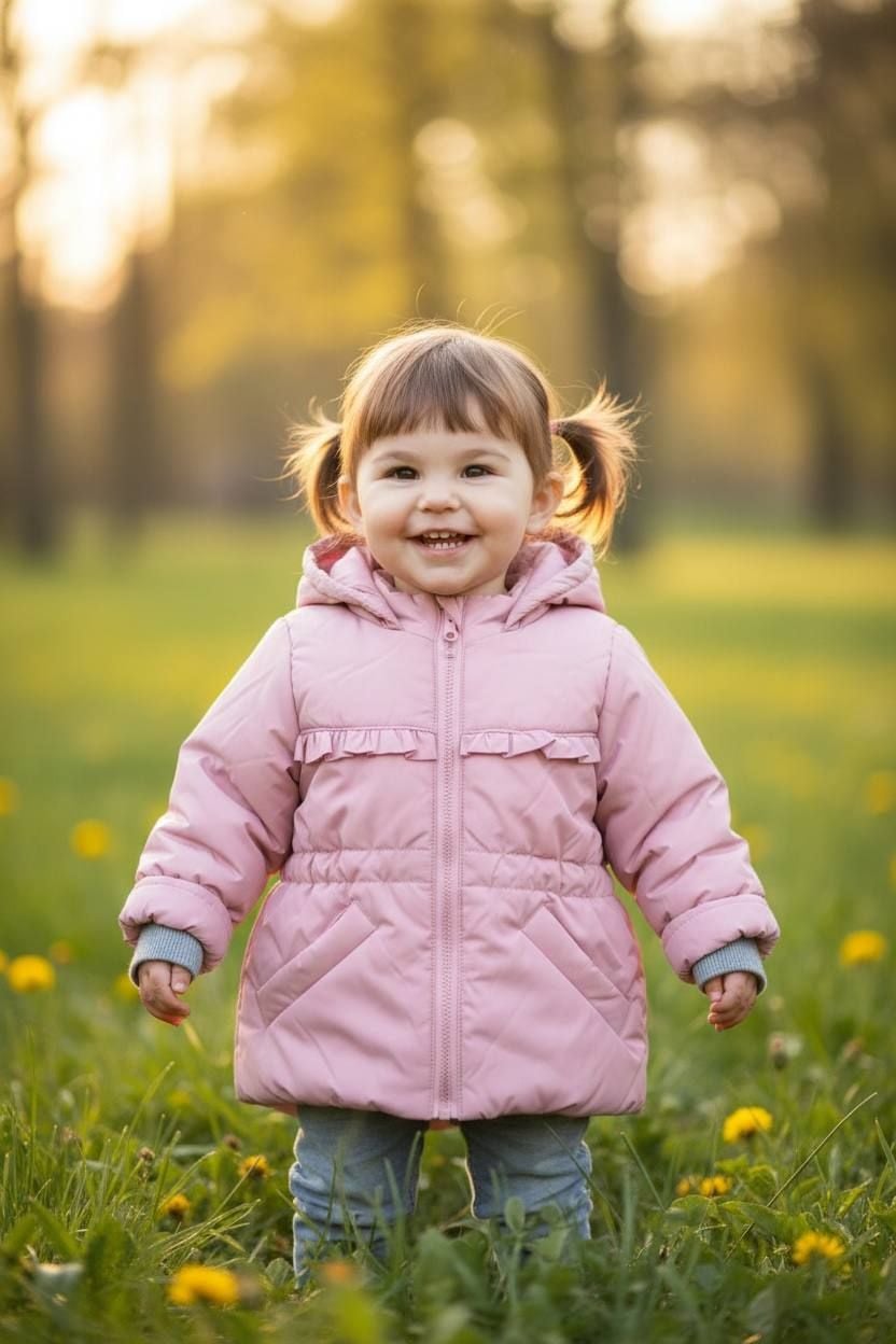 Верхній одяг куртка 22943 пудра 110(р)