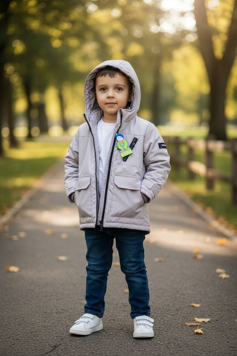 Верхній одяг куртка 22944 сірий 104(р)