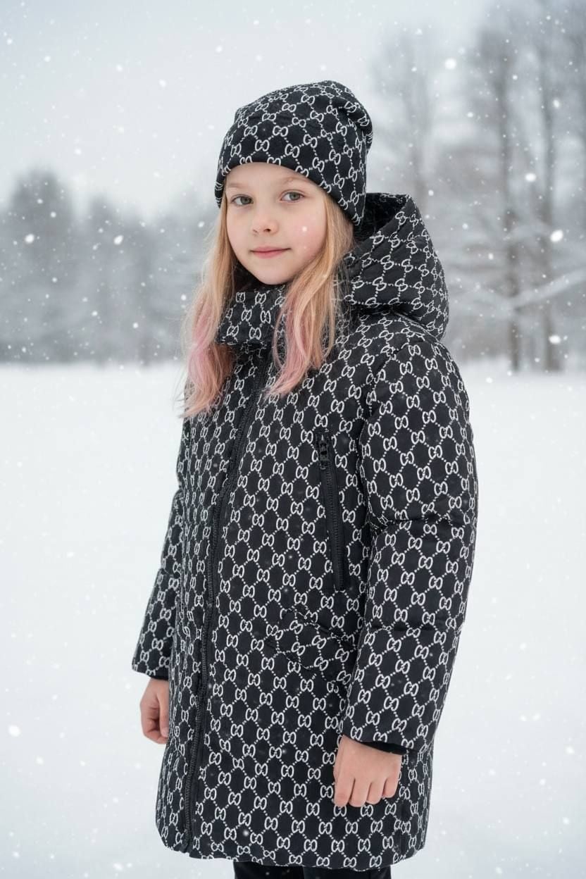 Верхній одяг Зима 20581 чоррний 128(р)