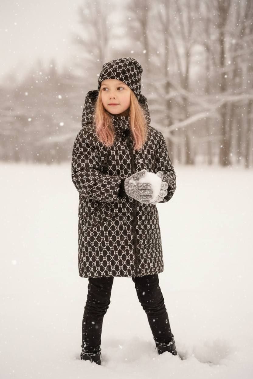 Верхній одяг Зима 20581 чоррний 134(р)