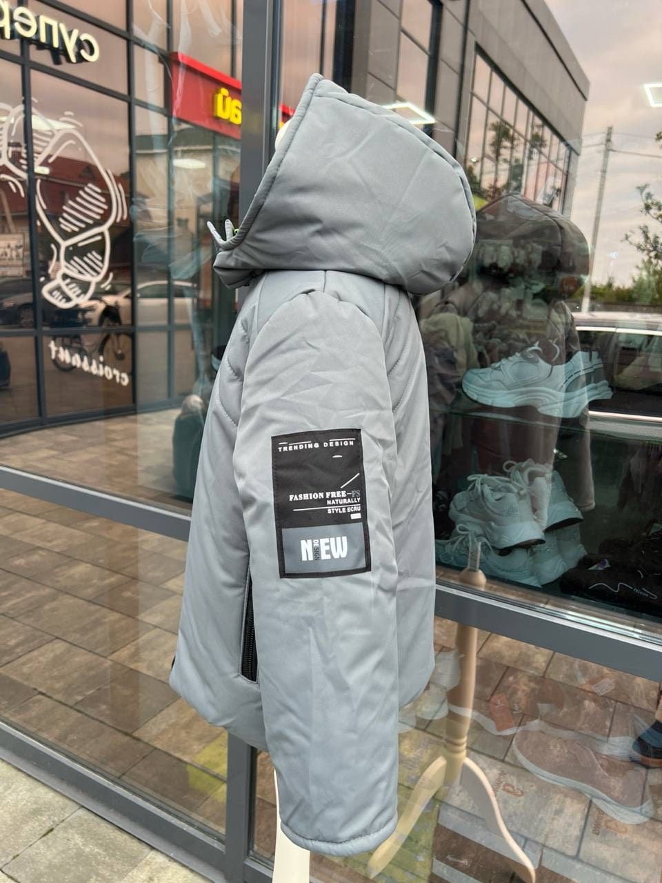 Верхній одяг Зима 20586 сірий 140(р)