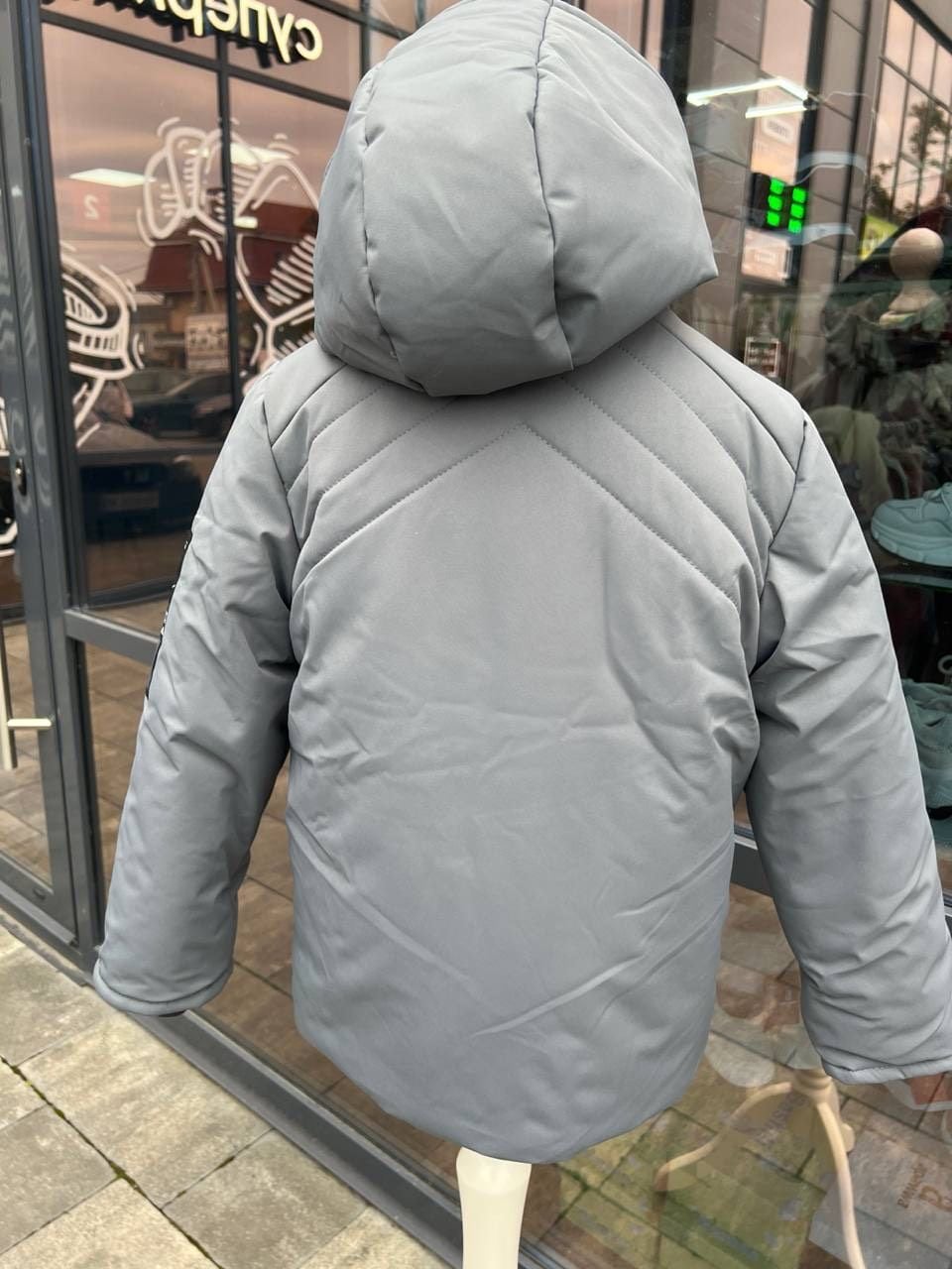 Верхній одяг Зима 20586 сірий 140(р)