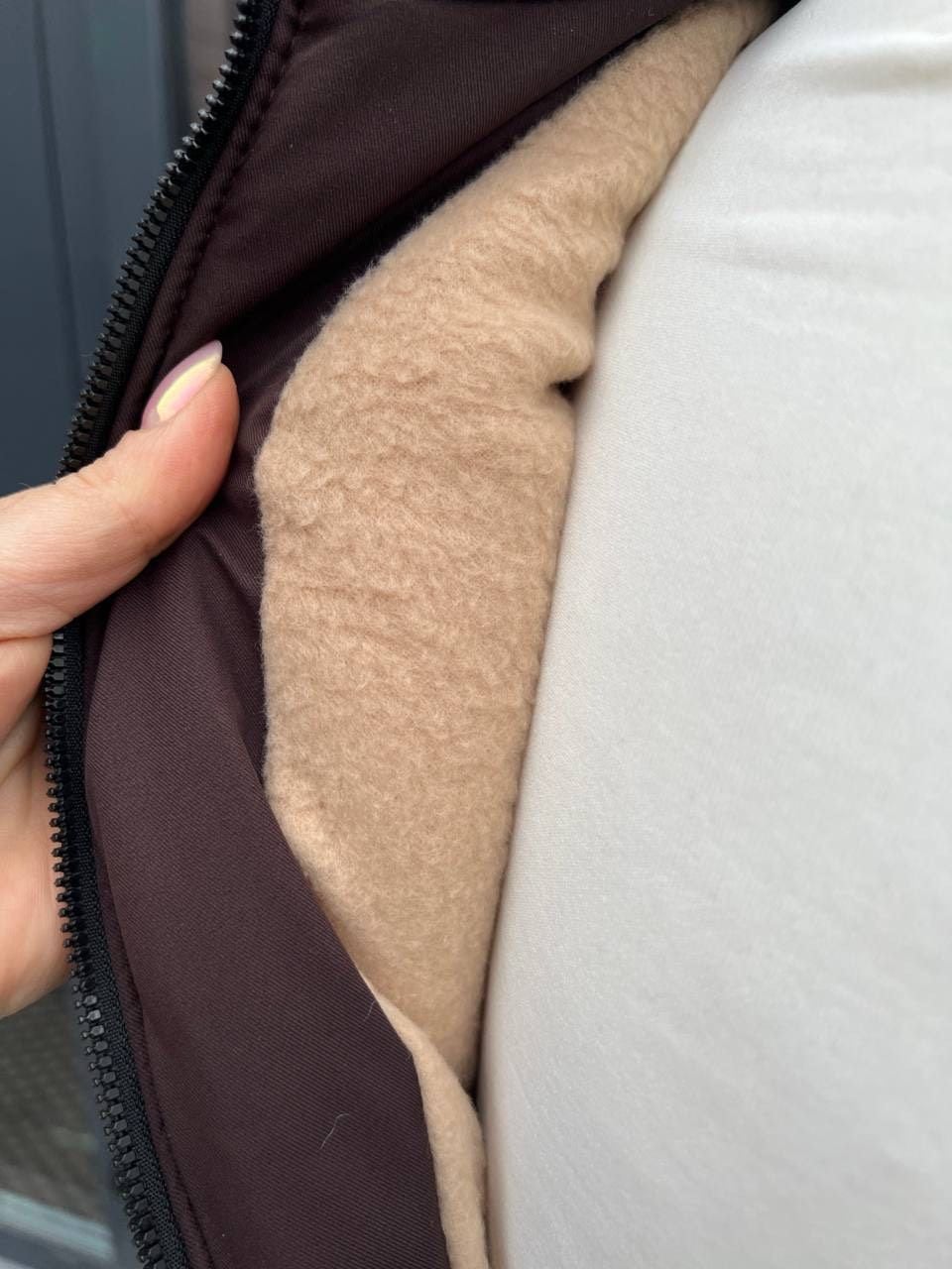 Верхній одяг Зима 20586 шоколад 140(р)