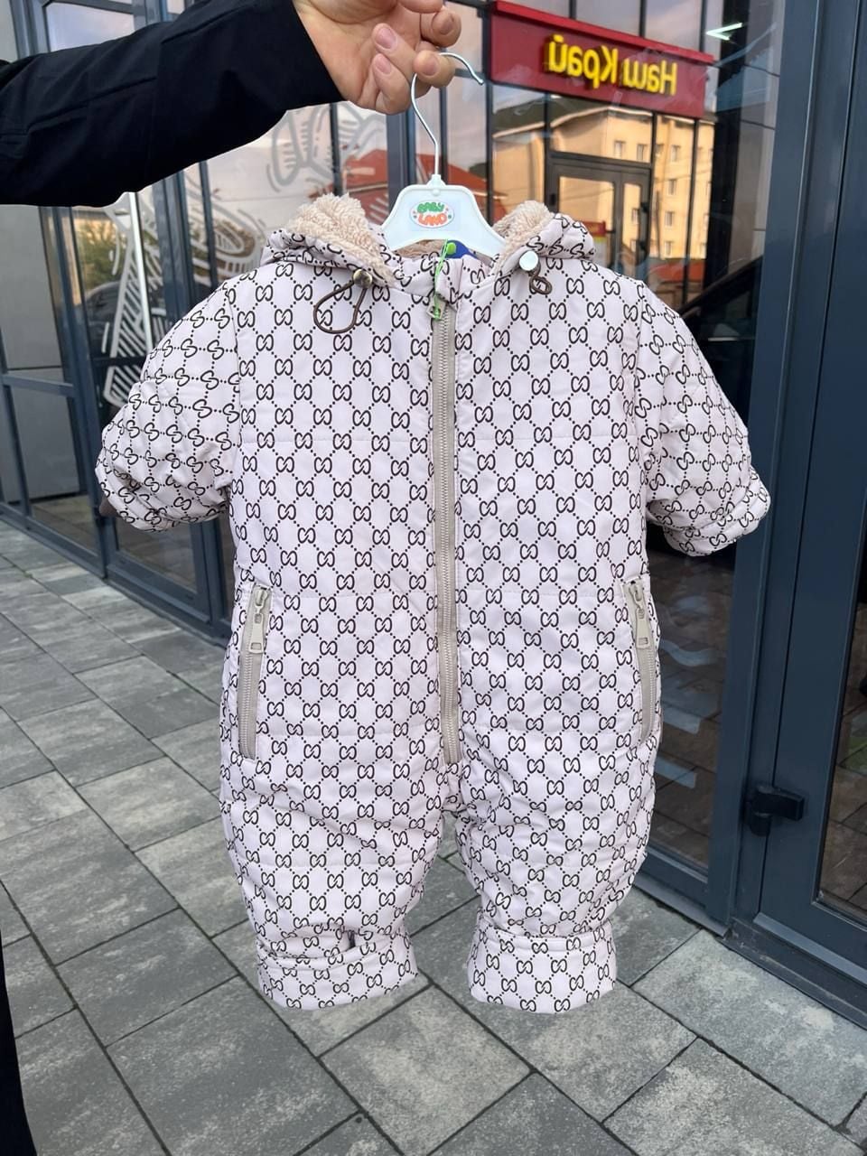 Верхній одяг комбінезон 32157 капучино 92(р)