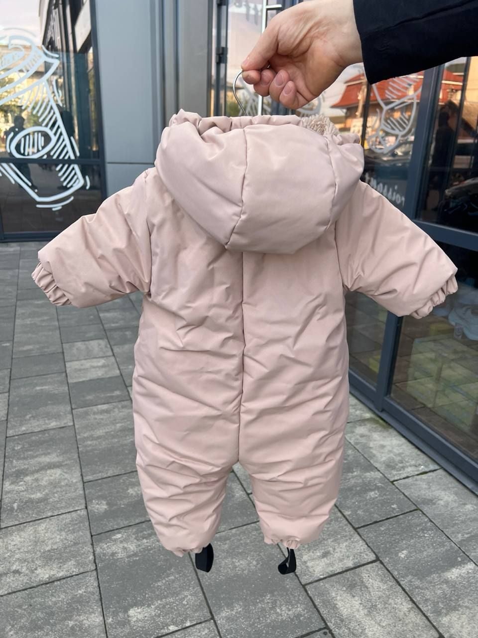 Верхній одяг комбінезон 32152 капучино 80(р)