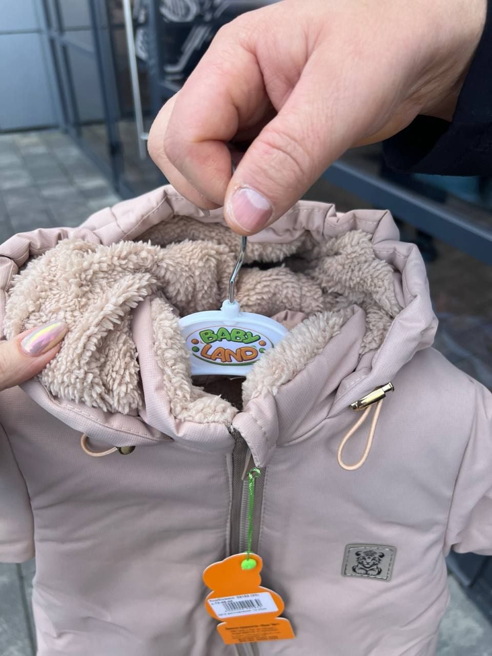 Верхній одяг комбінезон 32152 капучино 80(р)