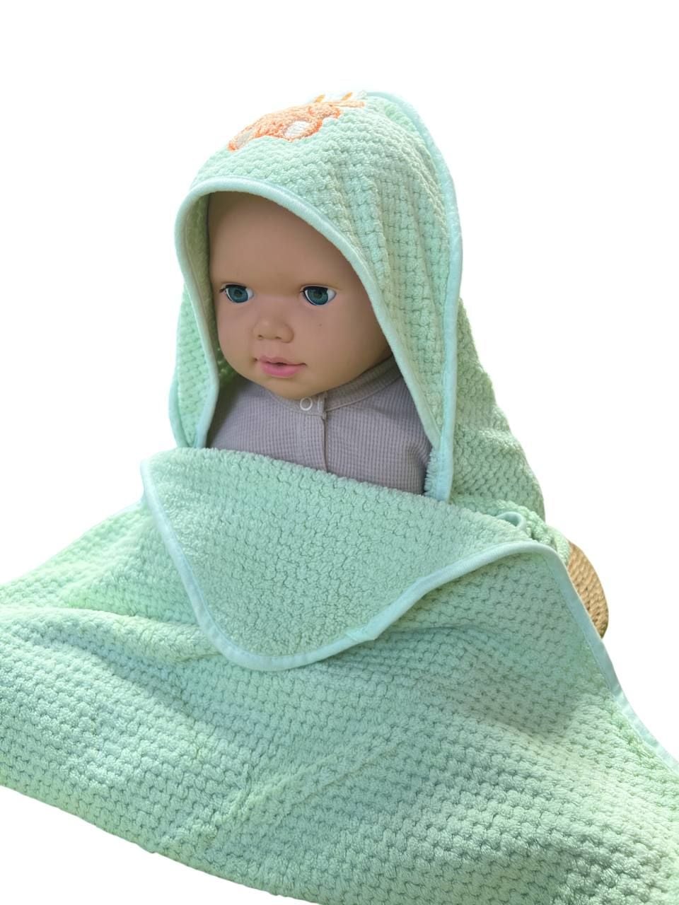 Немовля рушник 507-42-80 салатовий 90*90(р)