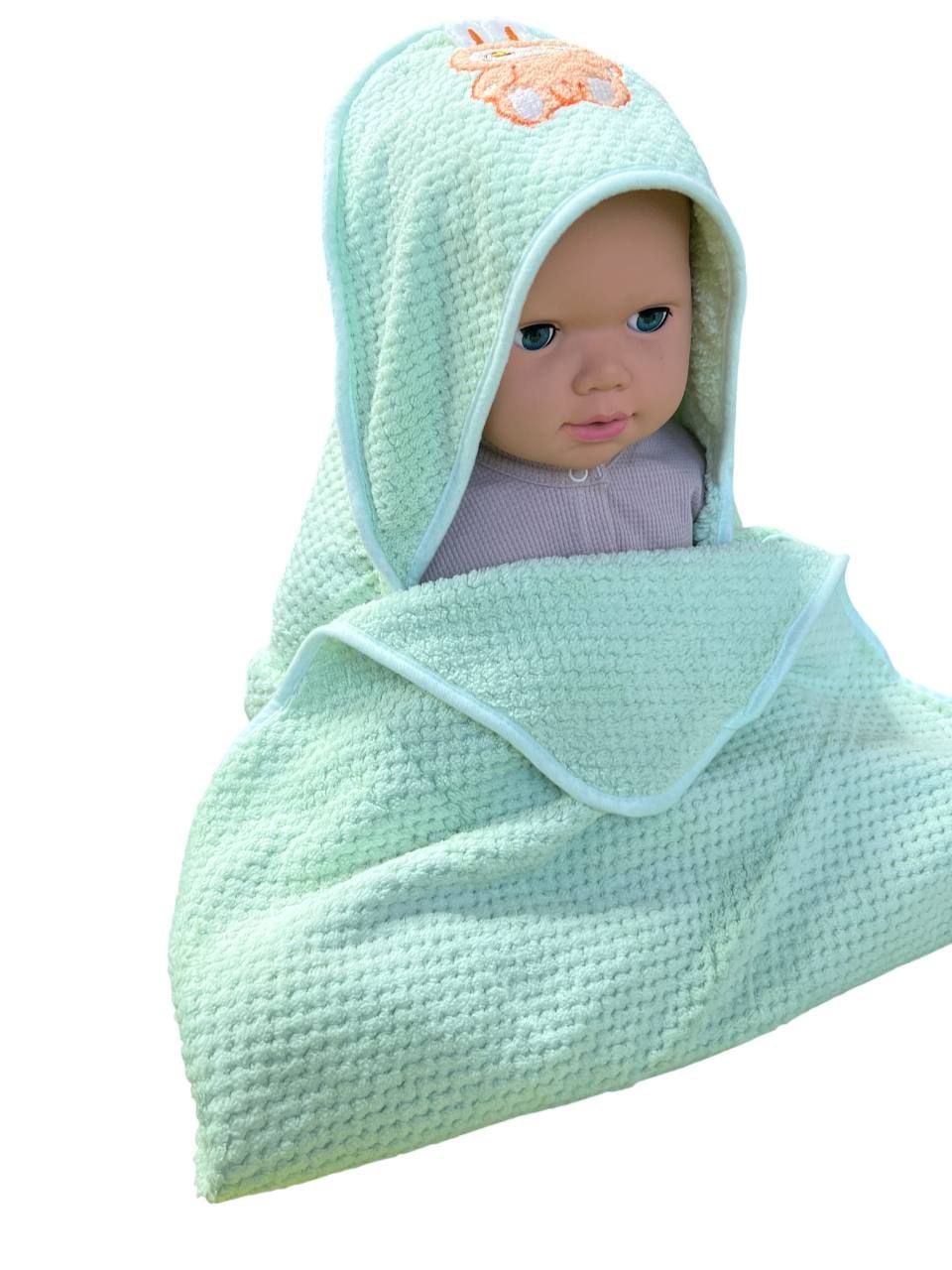 Немовля рушник 507-42-80 салатовий 90*90(р)