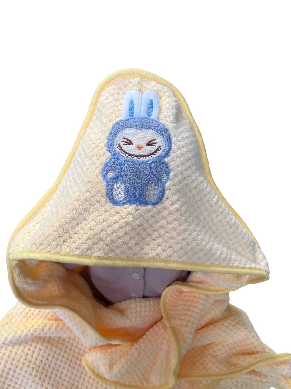 Немовля рушник 507-42-80 жовтий 90*90(р)