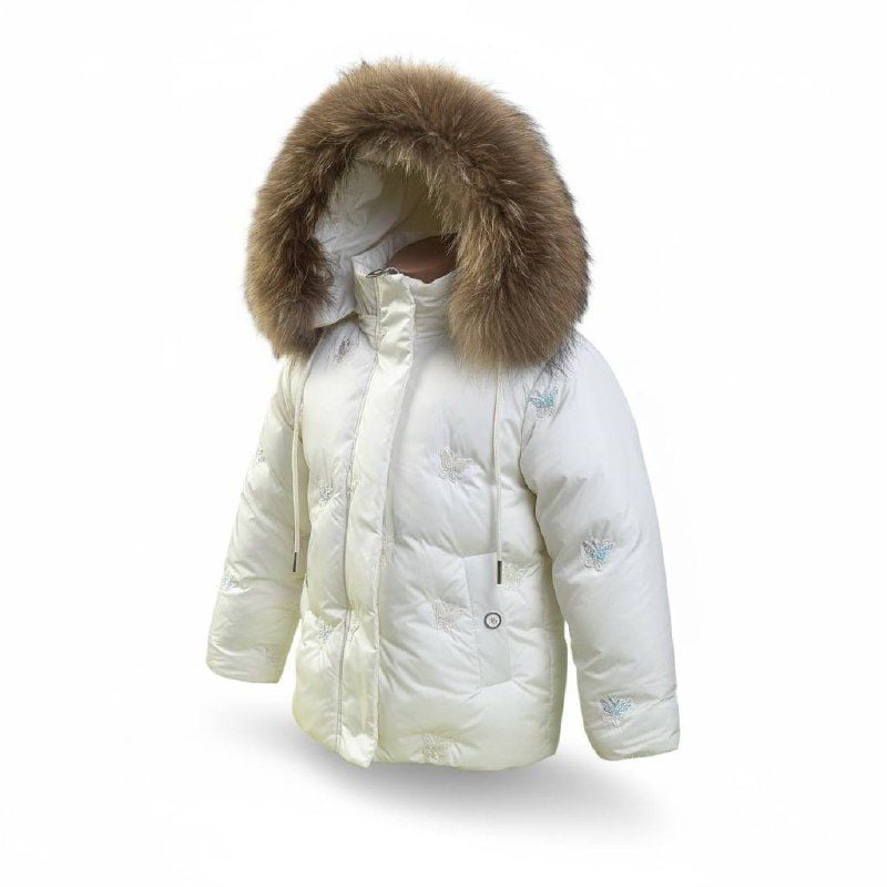 Верхній одяг Зима BD-717 молочний 104(р)