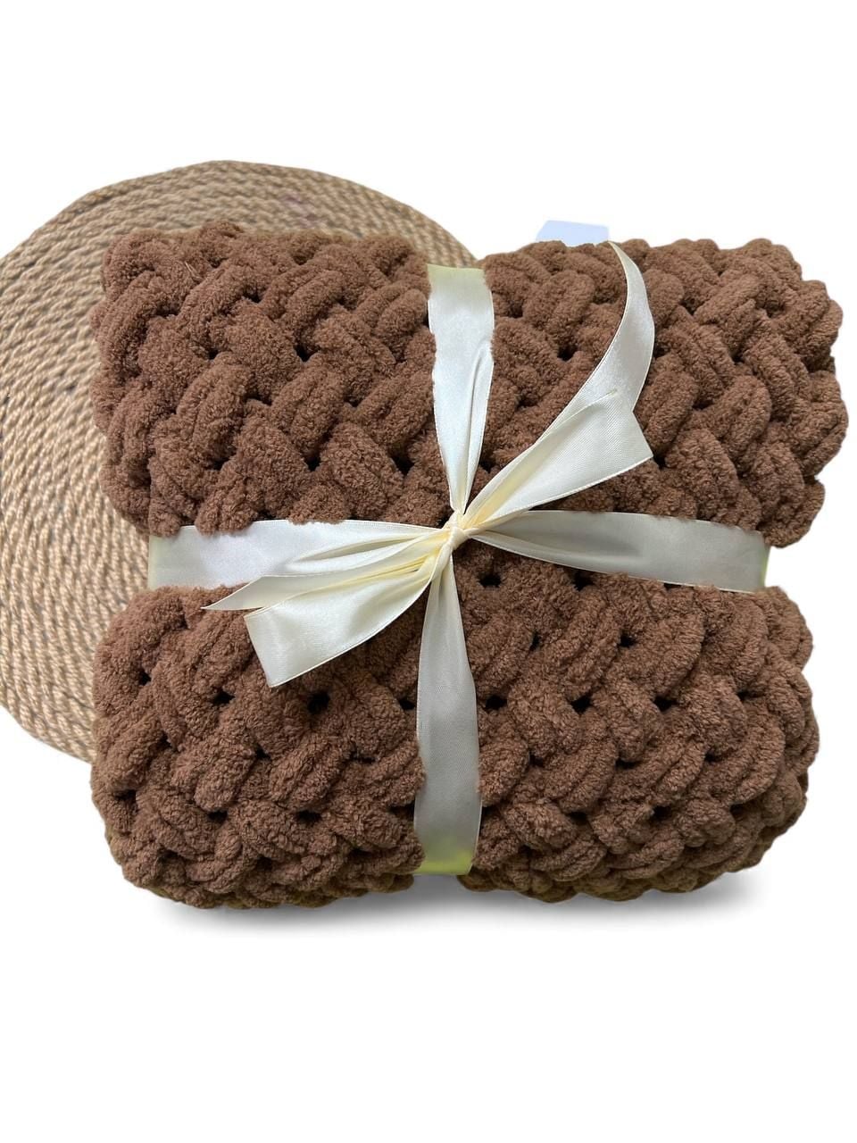 Немовля Плед PuffY2025 коричневий 85*85(р)