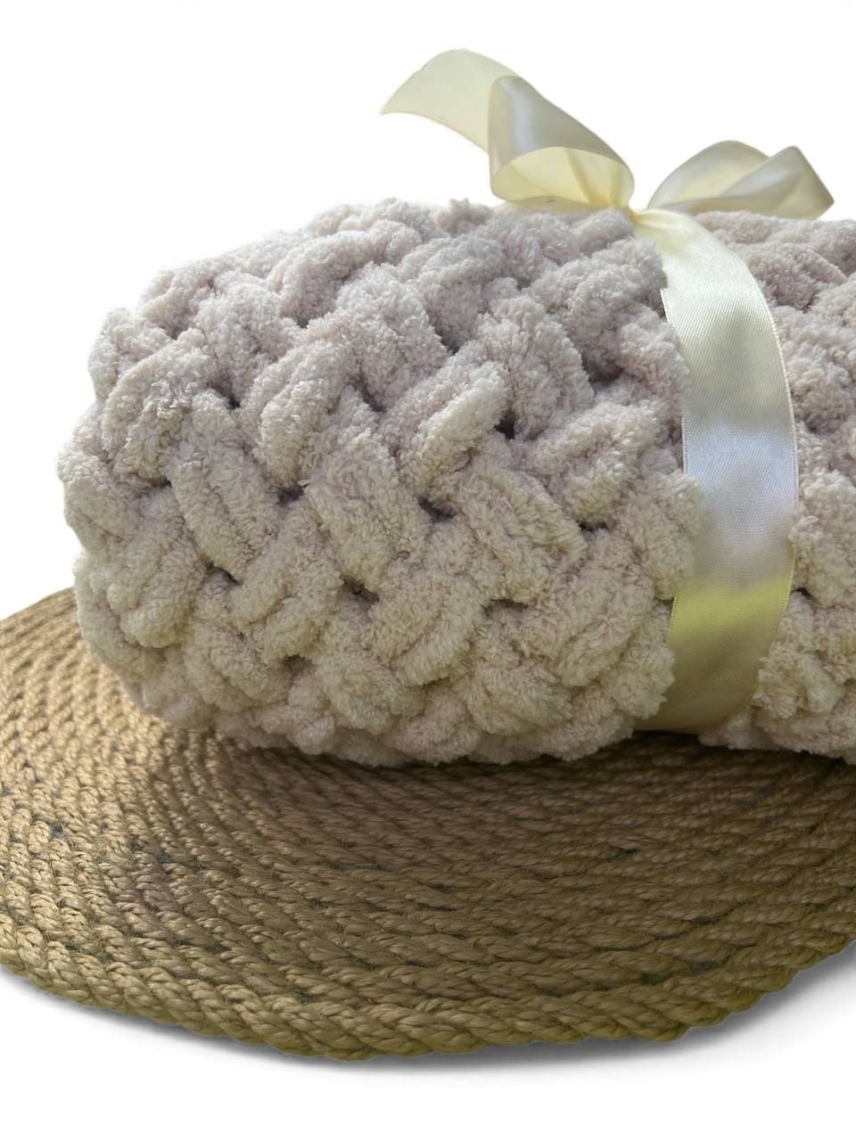 Немовля Плед PuffY2025 капучино 85*85(р)