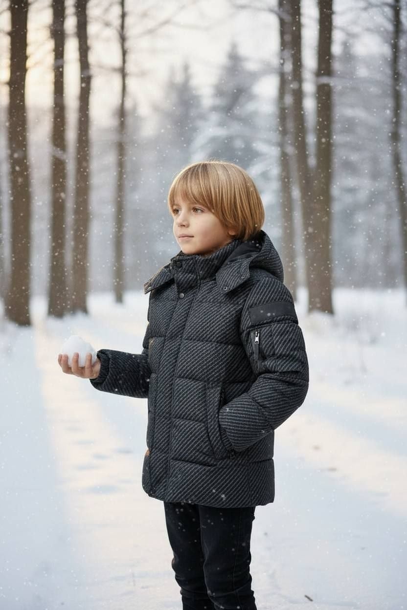 Верхній одяг Зима L-210-# чорний 122(р)