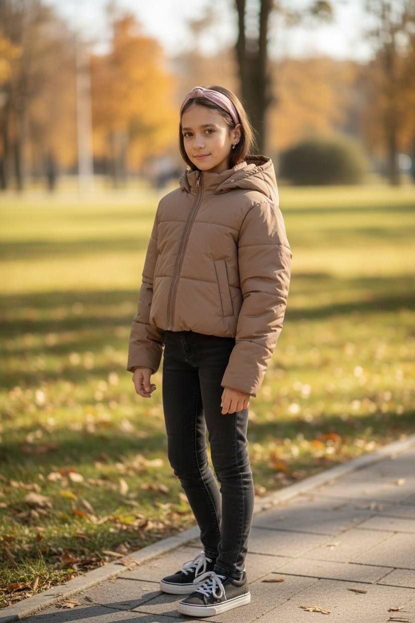 Верхній одяг куртка 22820 коричневий 152(р)