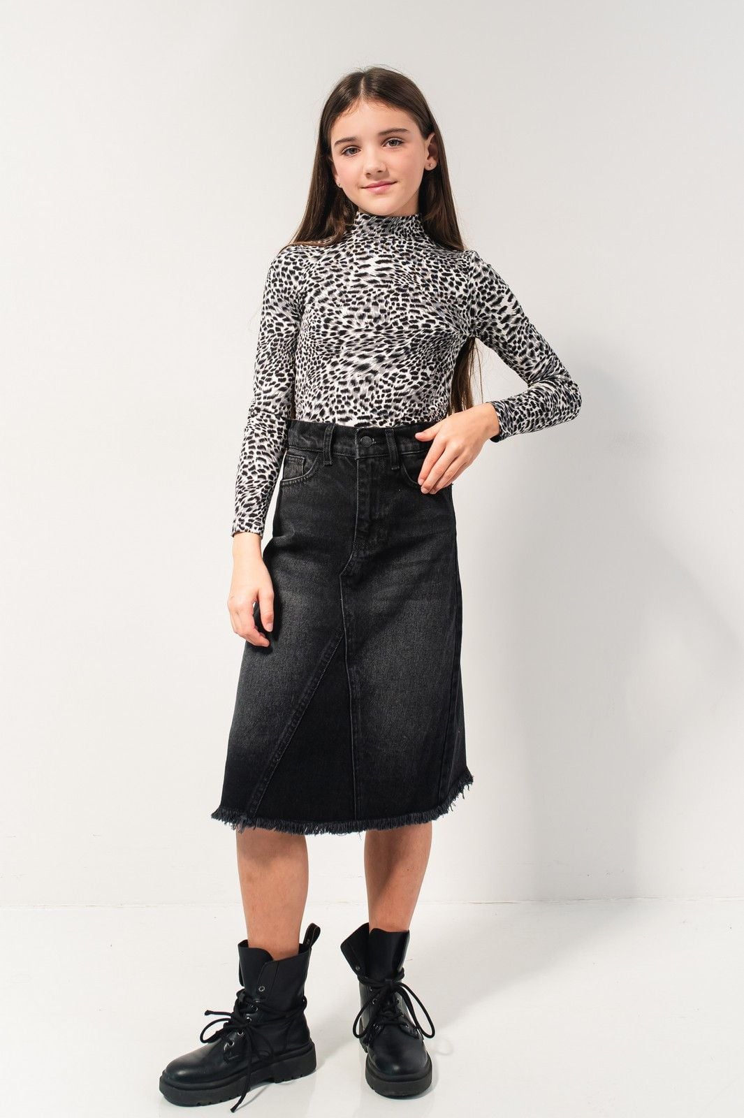 Дівчинка IDA сірий 134(р)