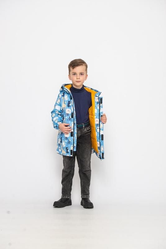 Верхній одяг куртка Оскар блакитний 104(р)