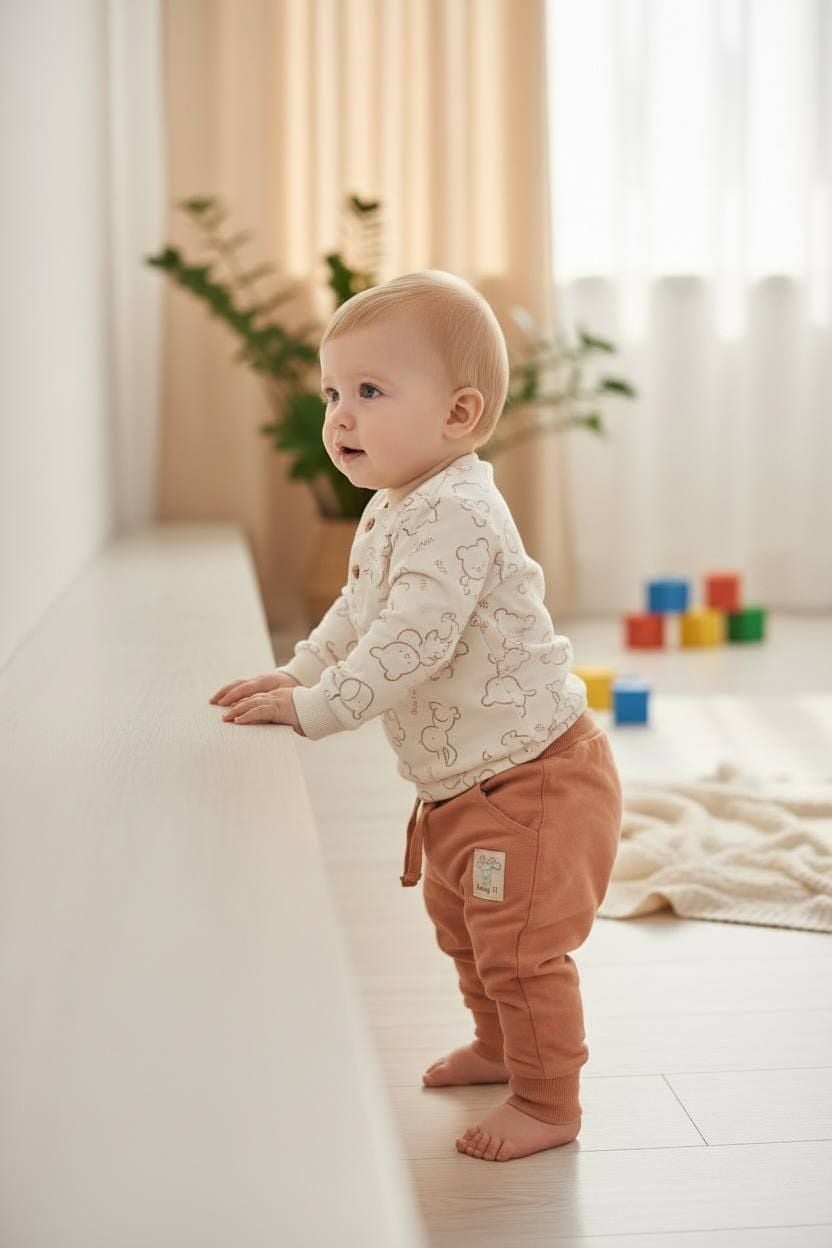 Немовля костюмчик 58518 капучино 12-18(р)