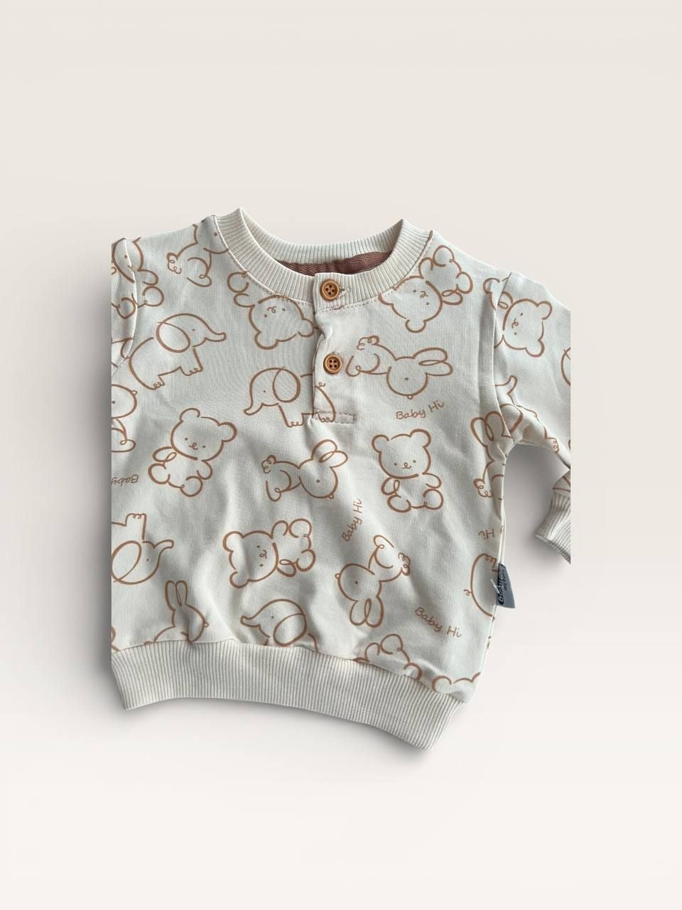 Немовля костюмчик 58518 капучино 12-18(р)