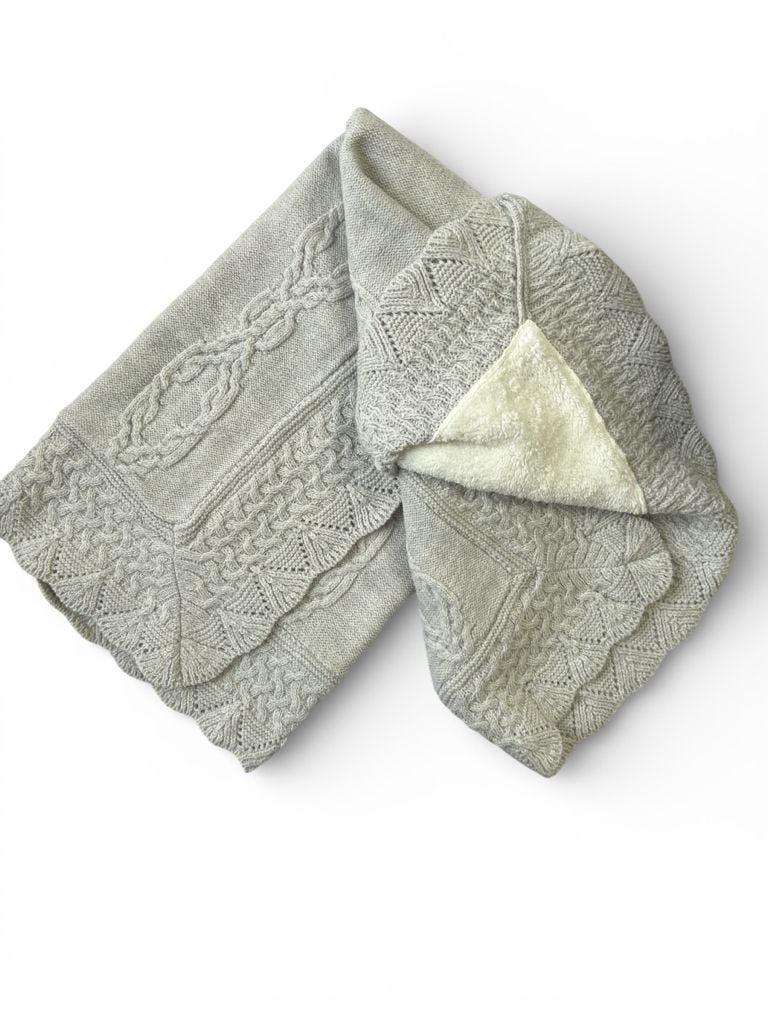 Немовля Плед 2093 сірий 85*90(р)