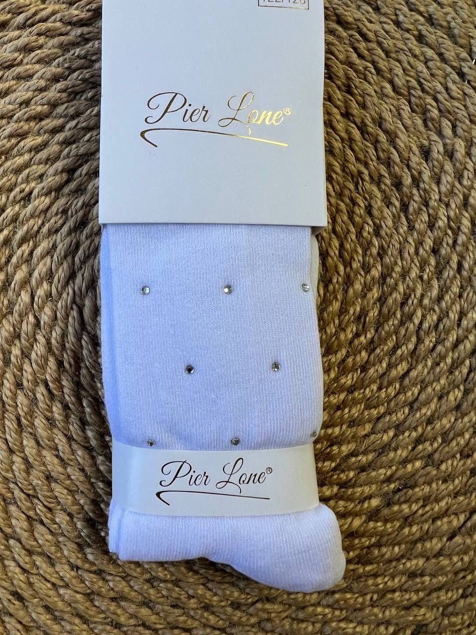 Дитячі колготи U-701 білий 11/12(р)