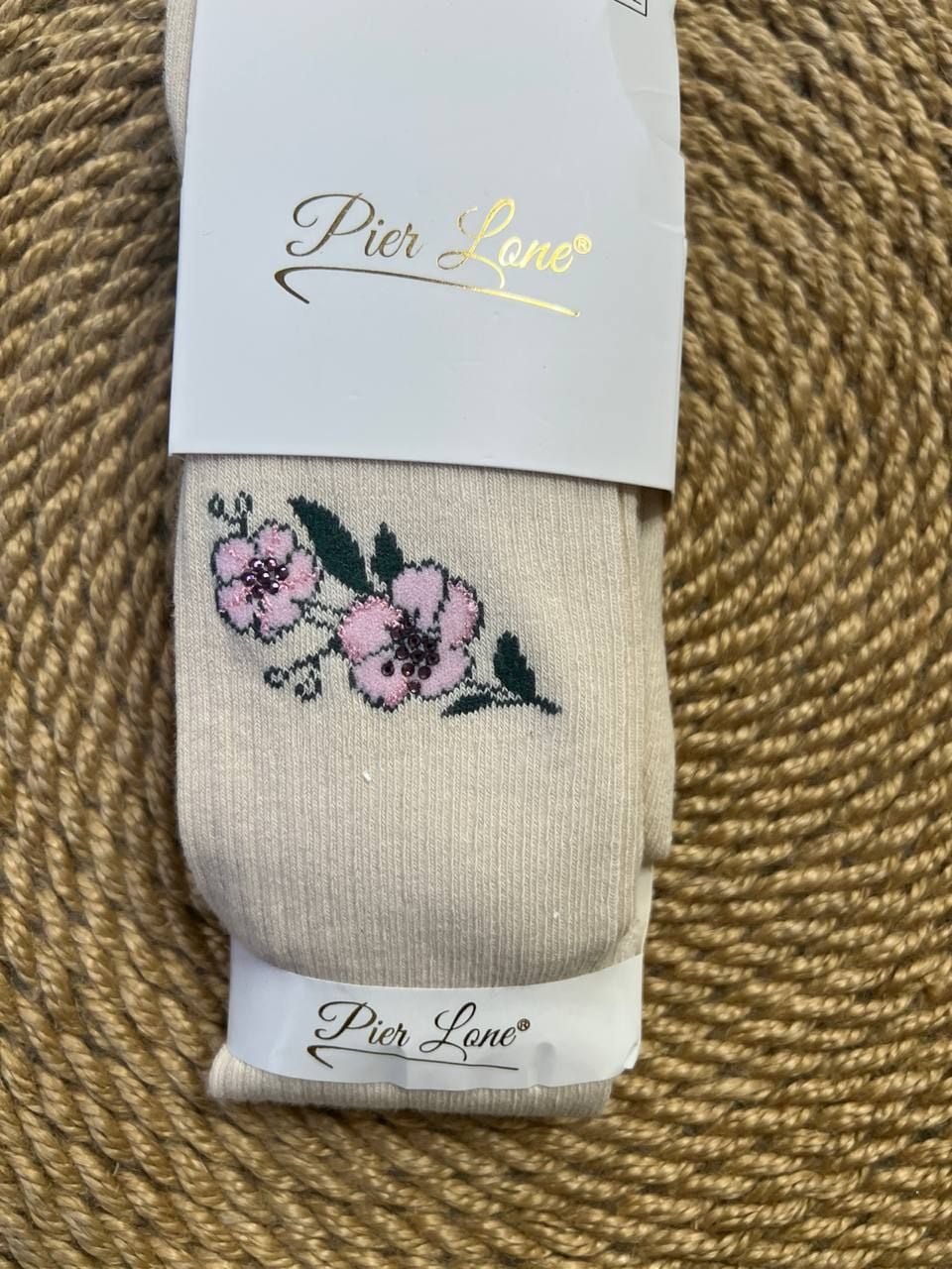 Дитячі колготи PL-1627 бежевий 7/8(р)