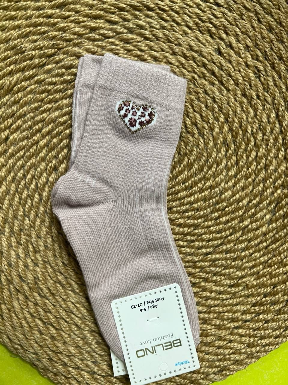 Шкарпетки H106 рожевий 9/10(р)