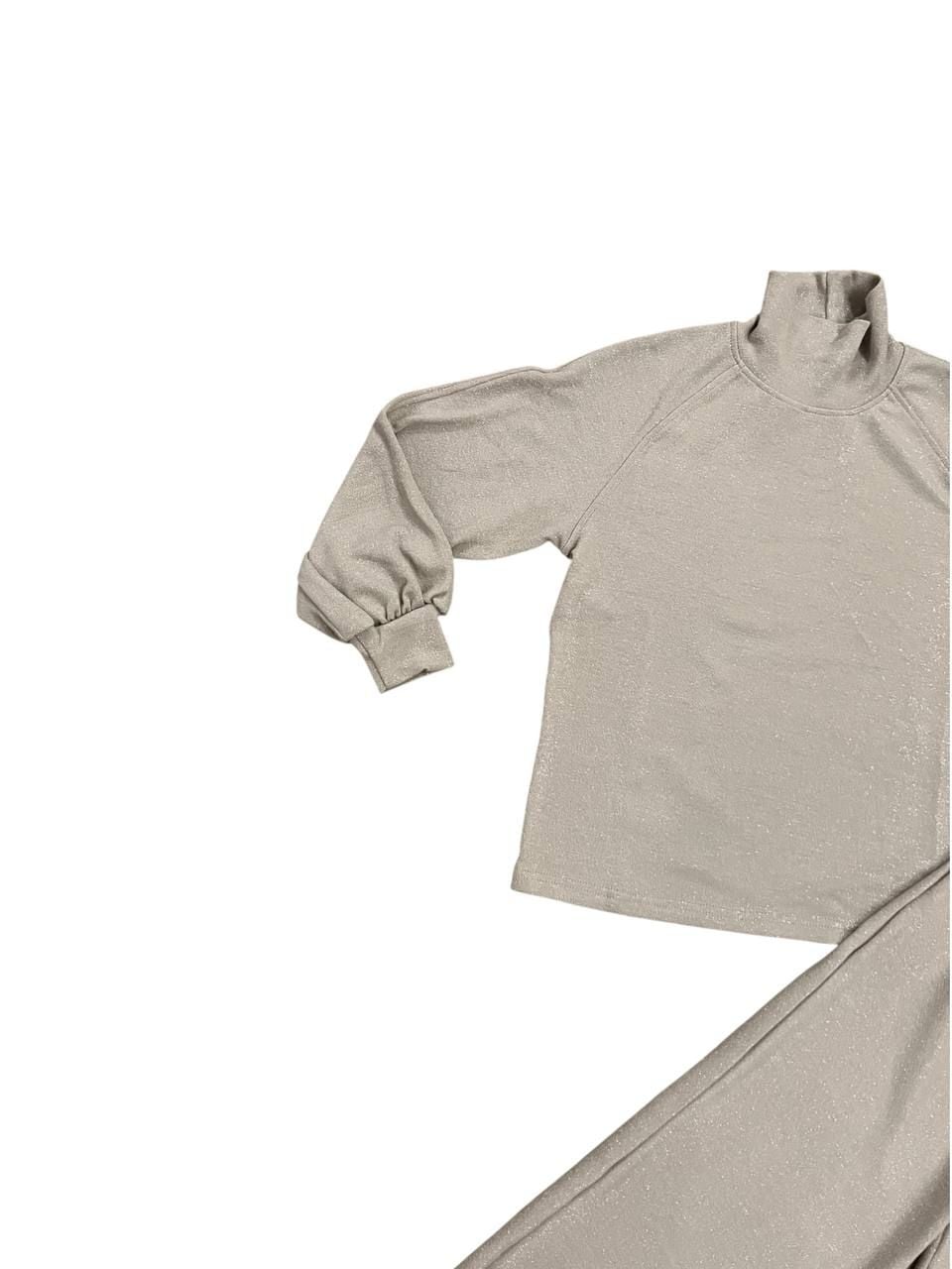 Костюм 0371 бежевий 158(р)