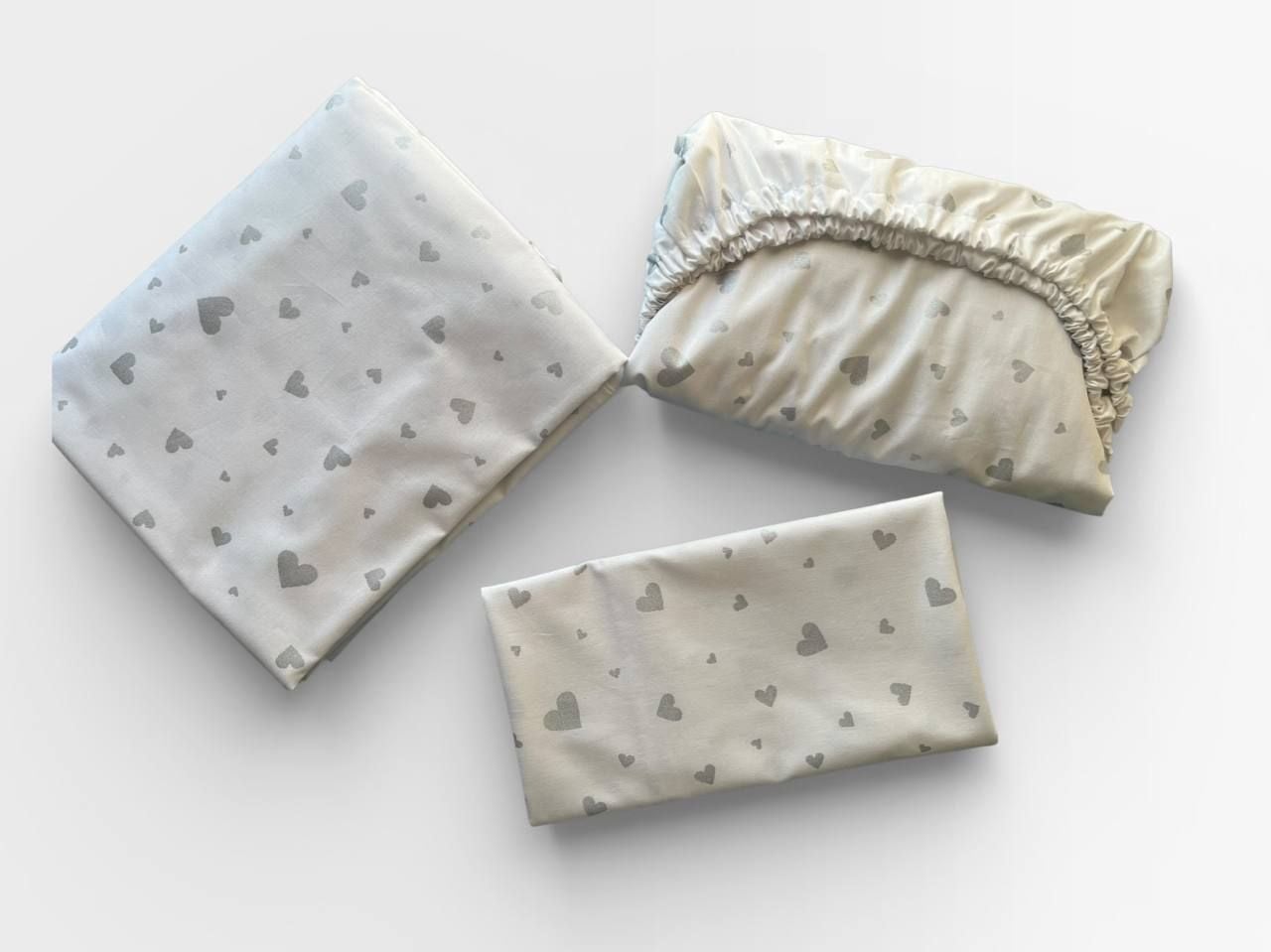 Постіль Сердечко* білий 60*120(р)