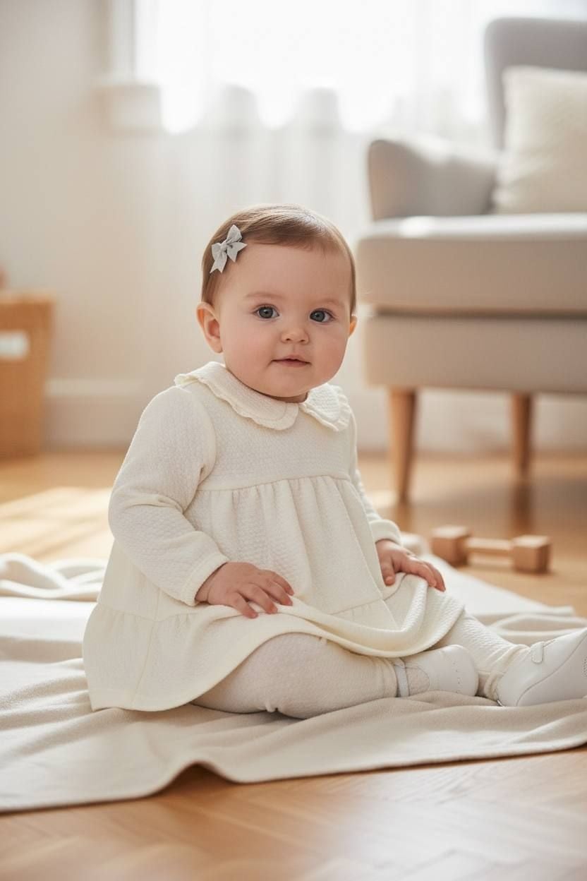 Немовля Сукня 14652 молочний 74(р)