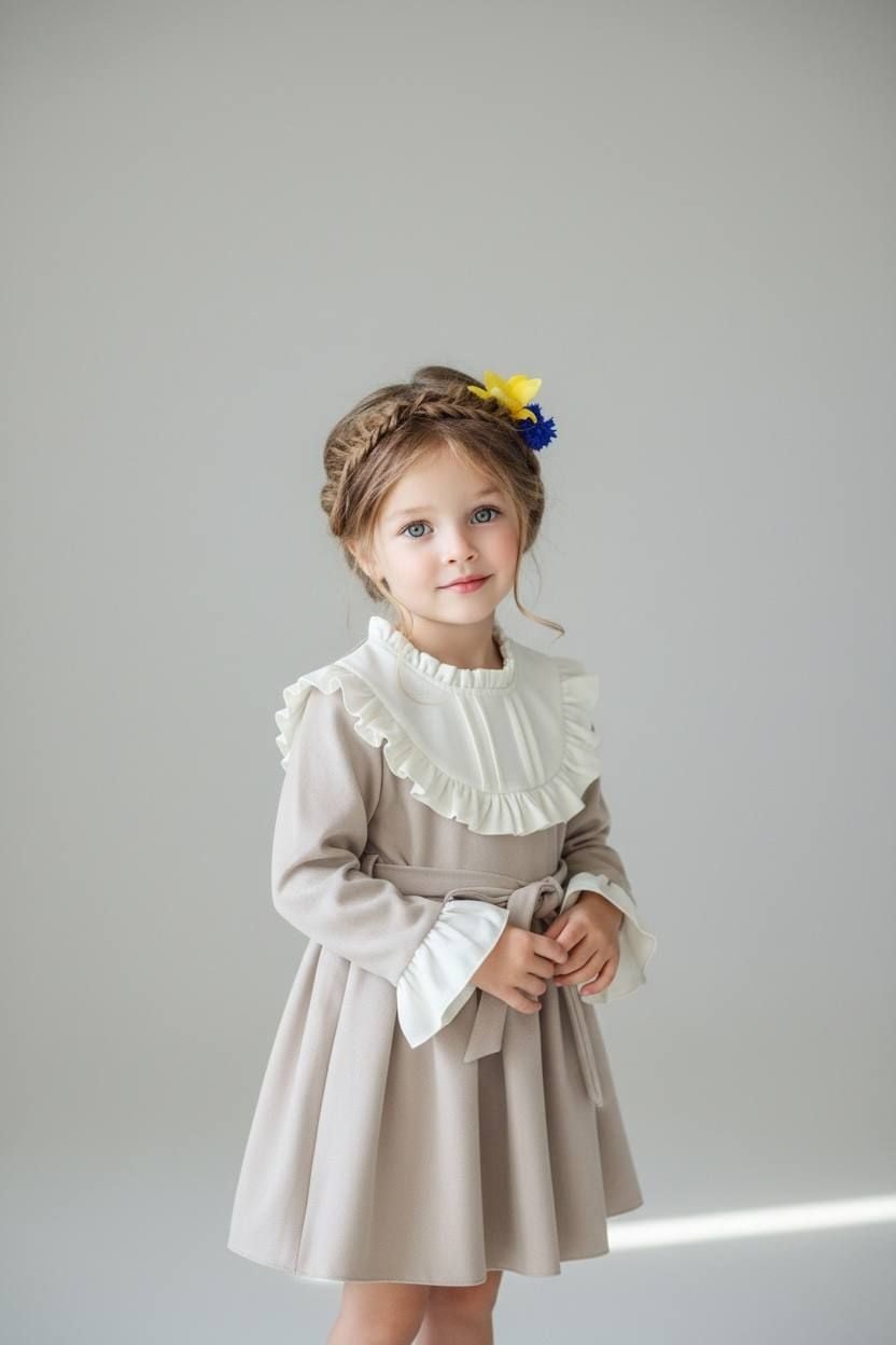 Сукня Каролінка бежевий 110(р)