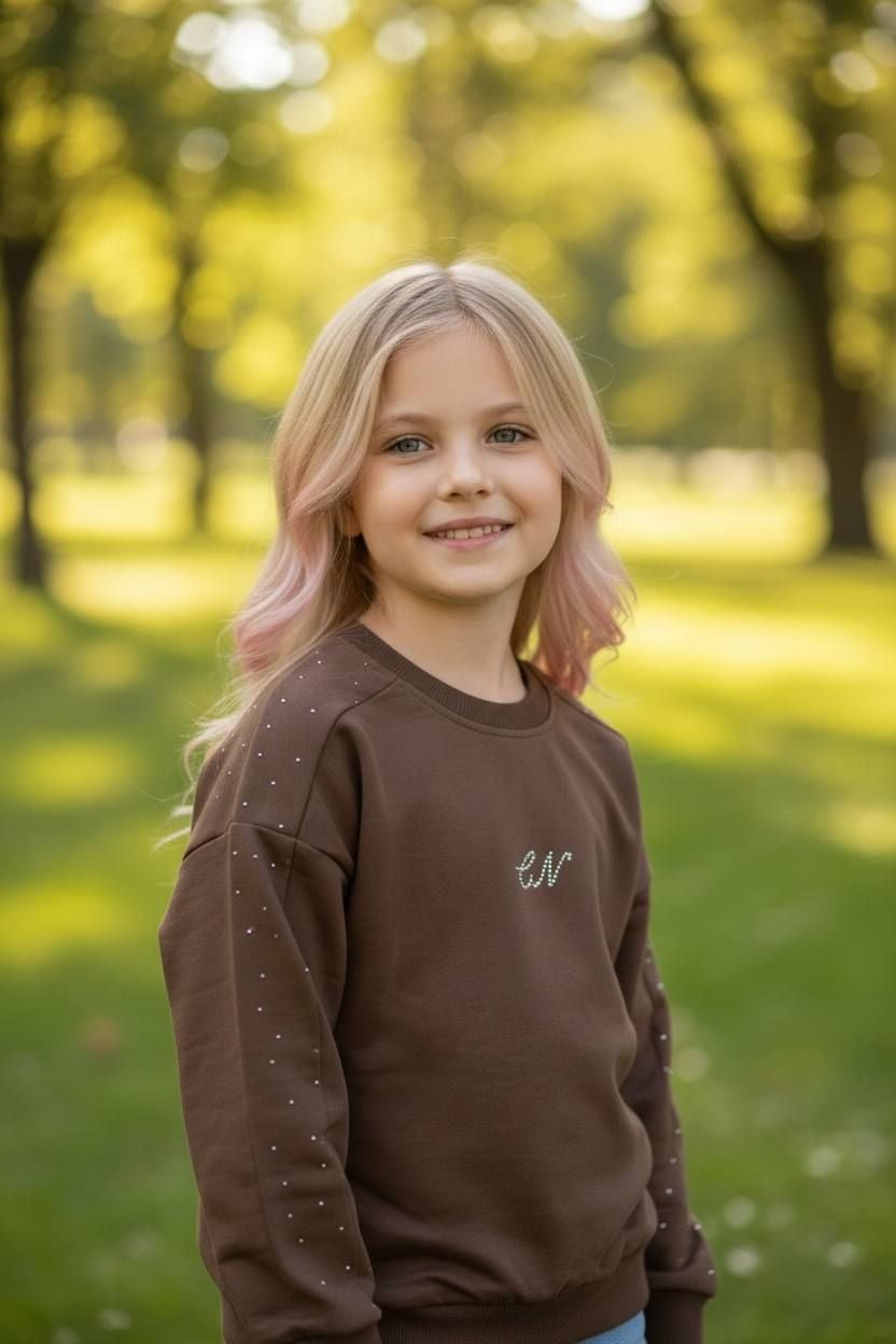 Дівчинка 14665 шоколад 122(р)