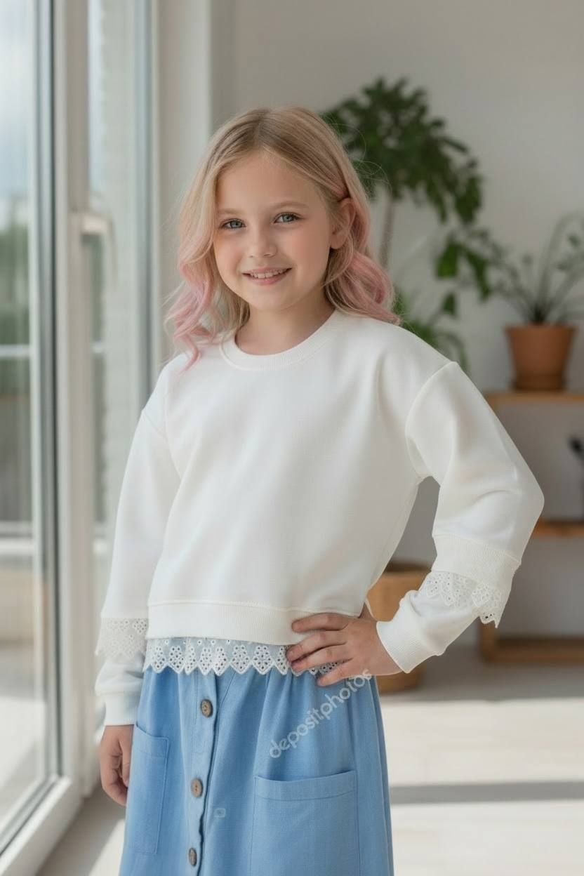 Дівчинка 14713 молочний 116(р)