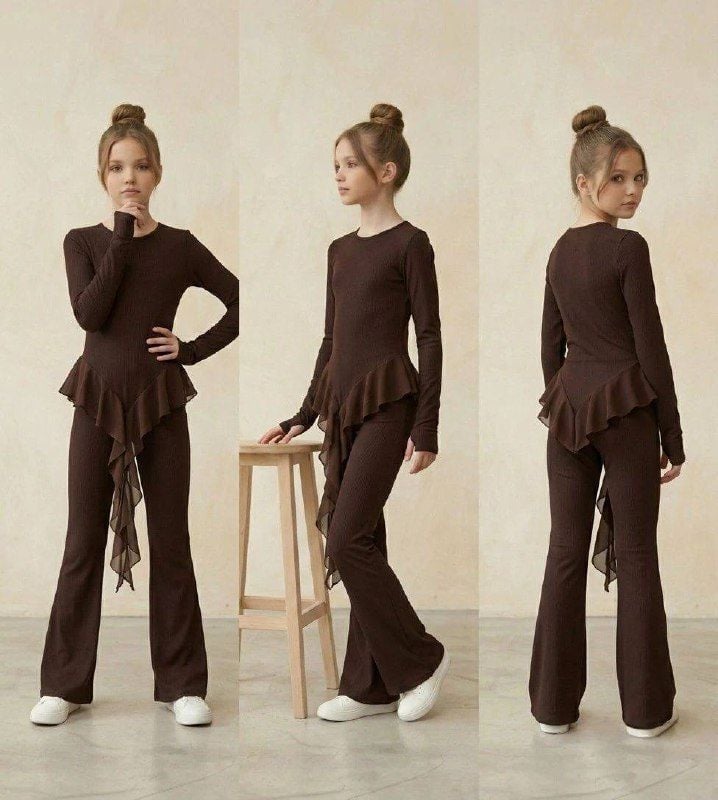 Костюм 4122 шоколад 128(р)