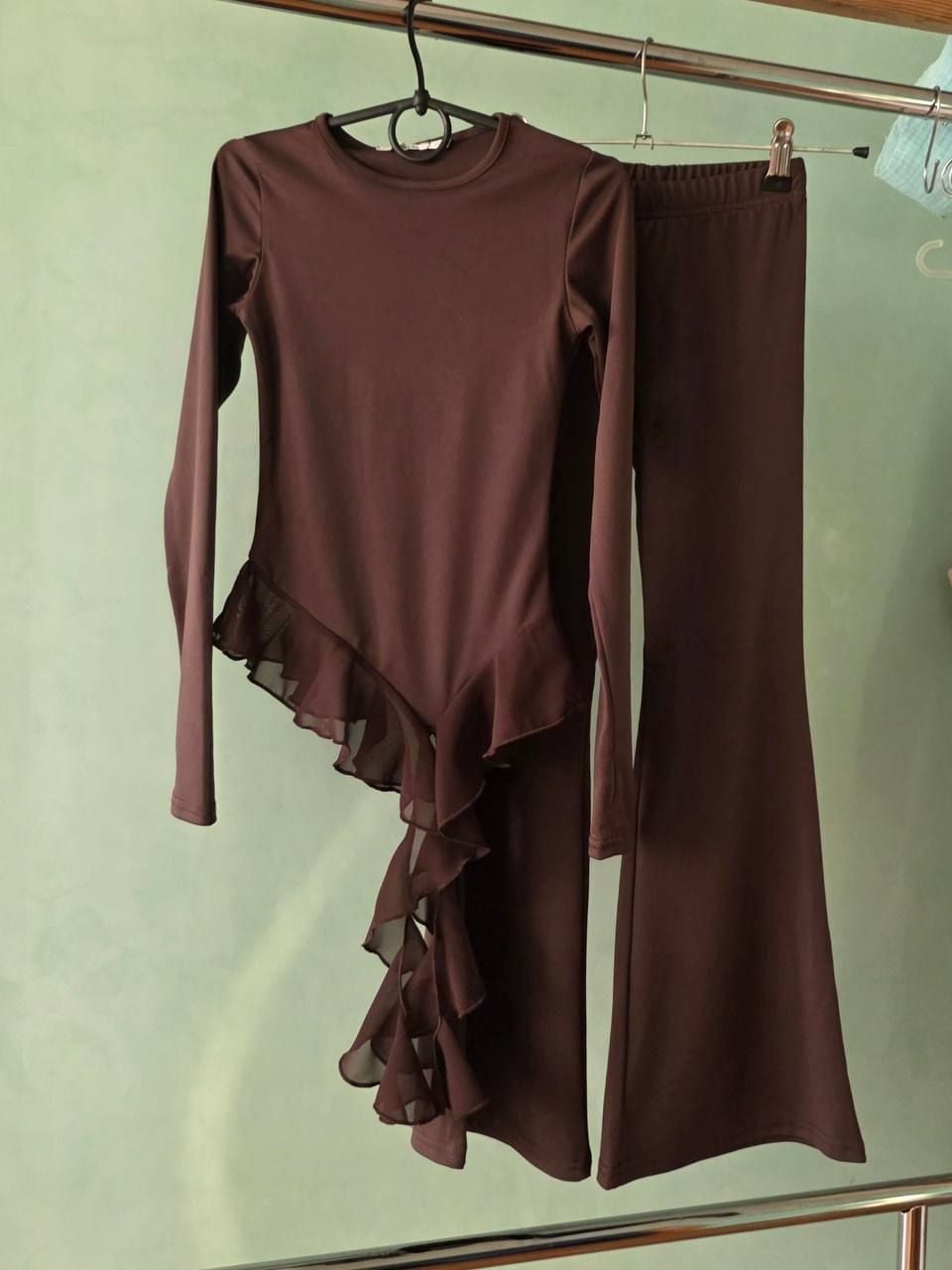 Костюм 4122 шоколад 128(р)